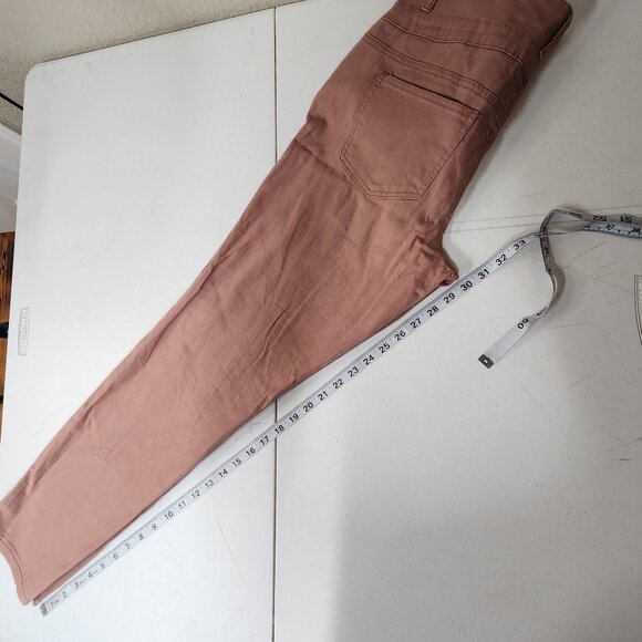 Silver Crush Womens Size 13/14 Pink Skinny Pants - Picture 7 of 9